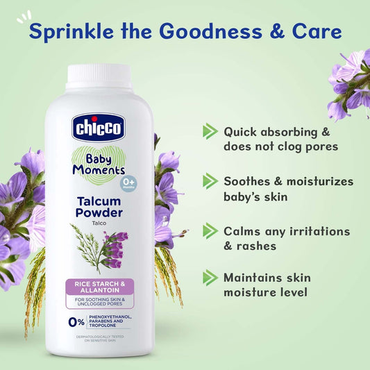 Chicco BM Talcum Powder, 150 gm