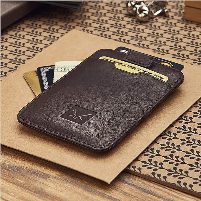 Al Fascino Slim Wallet for Men ATM Card Holder Small Wallet for Men RFID Wallet