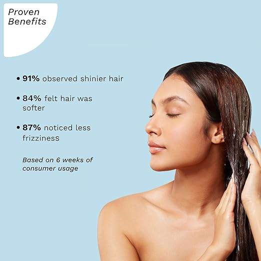 Pilgrim Korean Argan Oil Hair Mask For Dry & Frizzy Hair With White Lotus And Camellia ,200ml