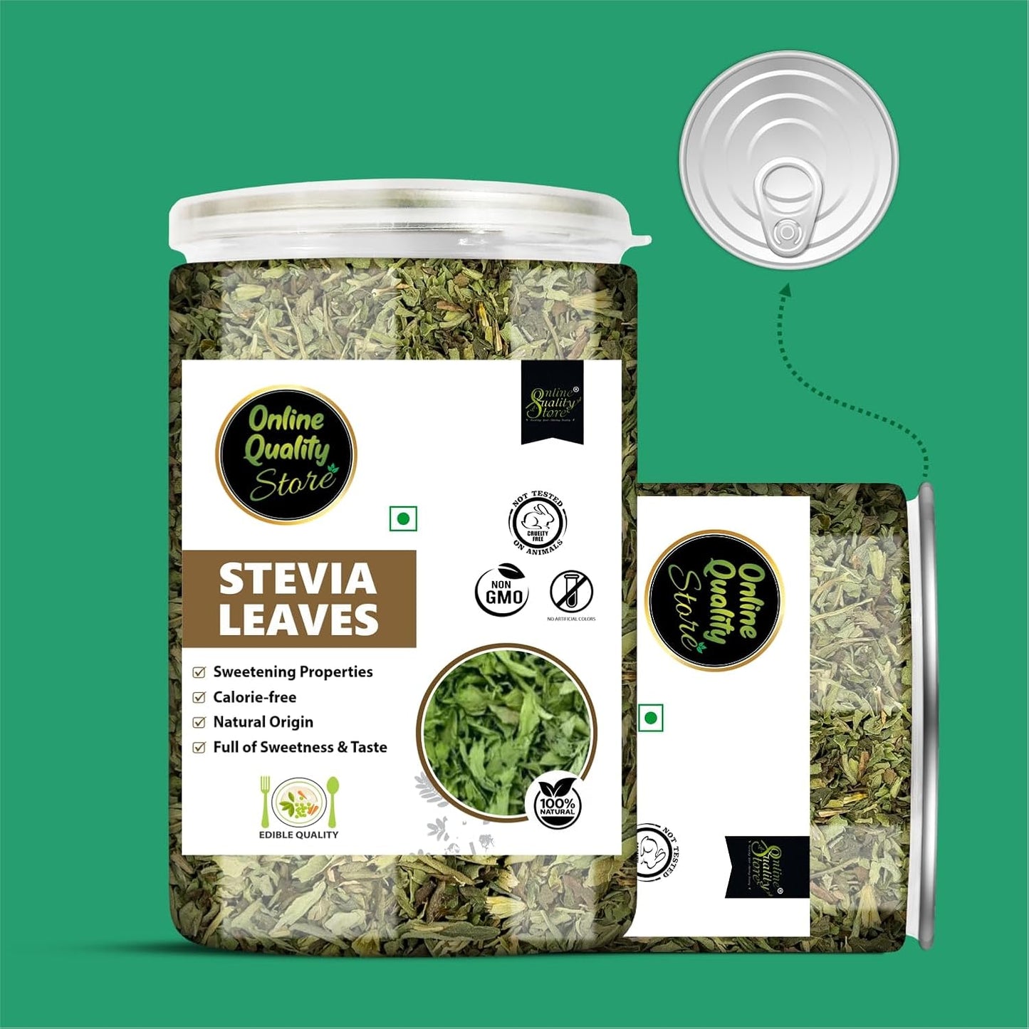 Online Quality Store Stevia Leaves- 100 gm