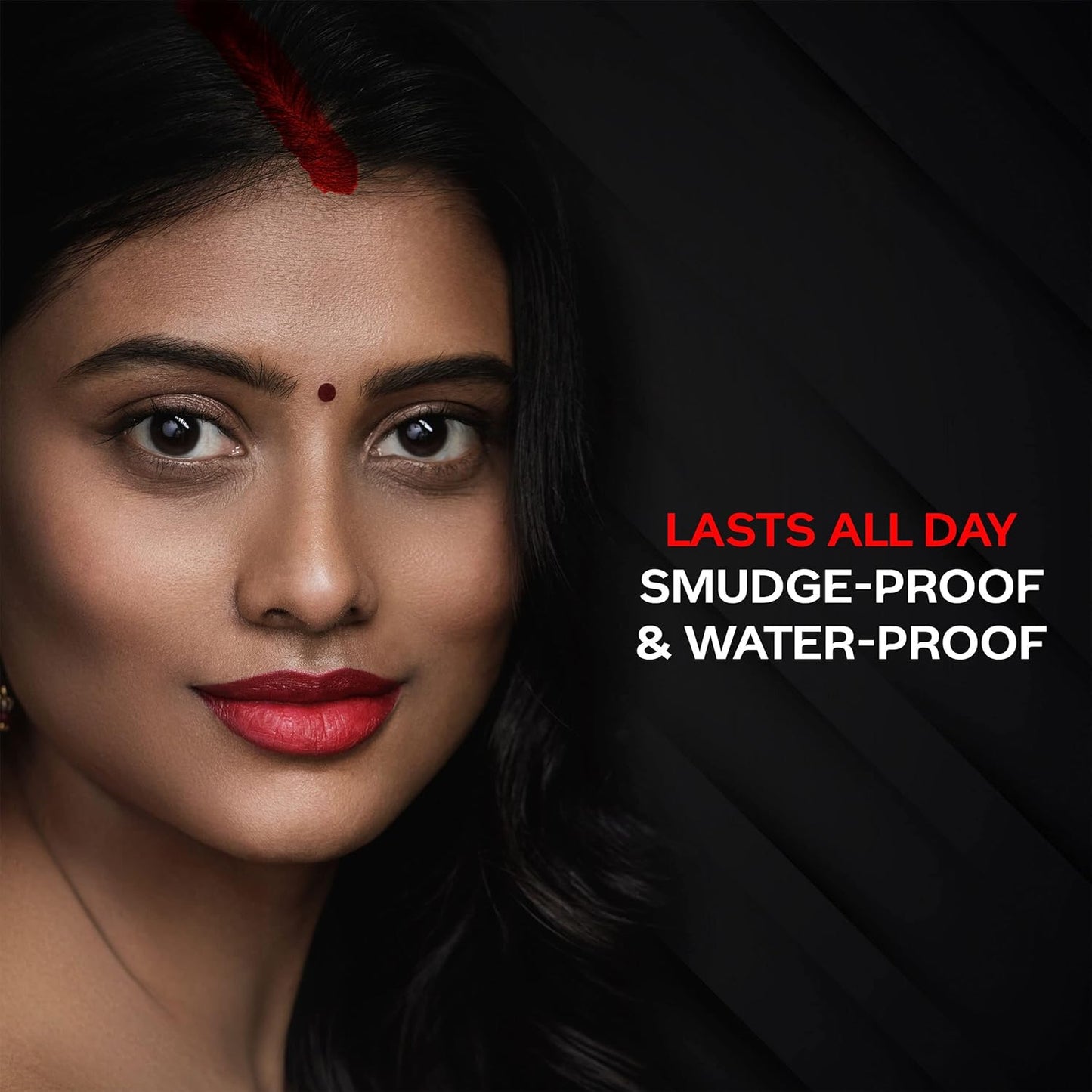 FACES CANADA Liquid Sindoor - Maroon, 2.5 ml | Highly Pigmented Rich Color | Quick Drying & Long Lasting | Velvet Matte Finish | Water-Proof | Smudge-Proof