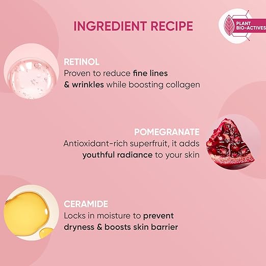 Dot & Key Night Reset Retinol + Ceramide Night Cream | Anti Aging Cream For Face | 60ml