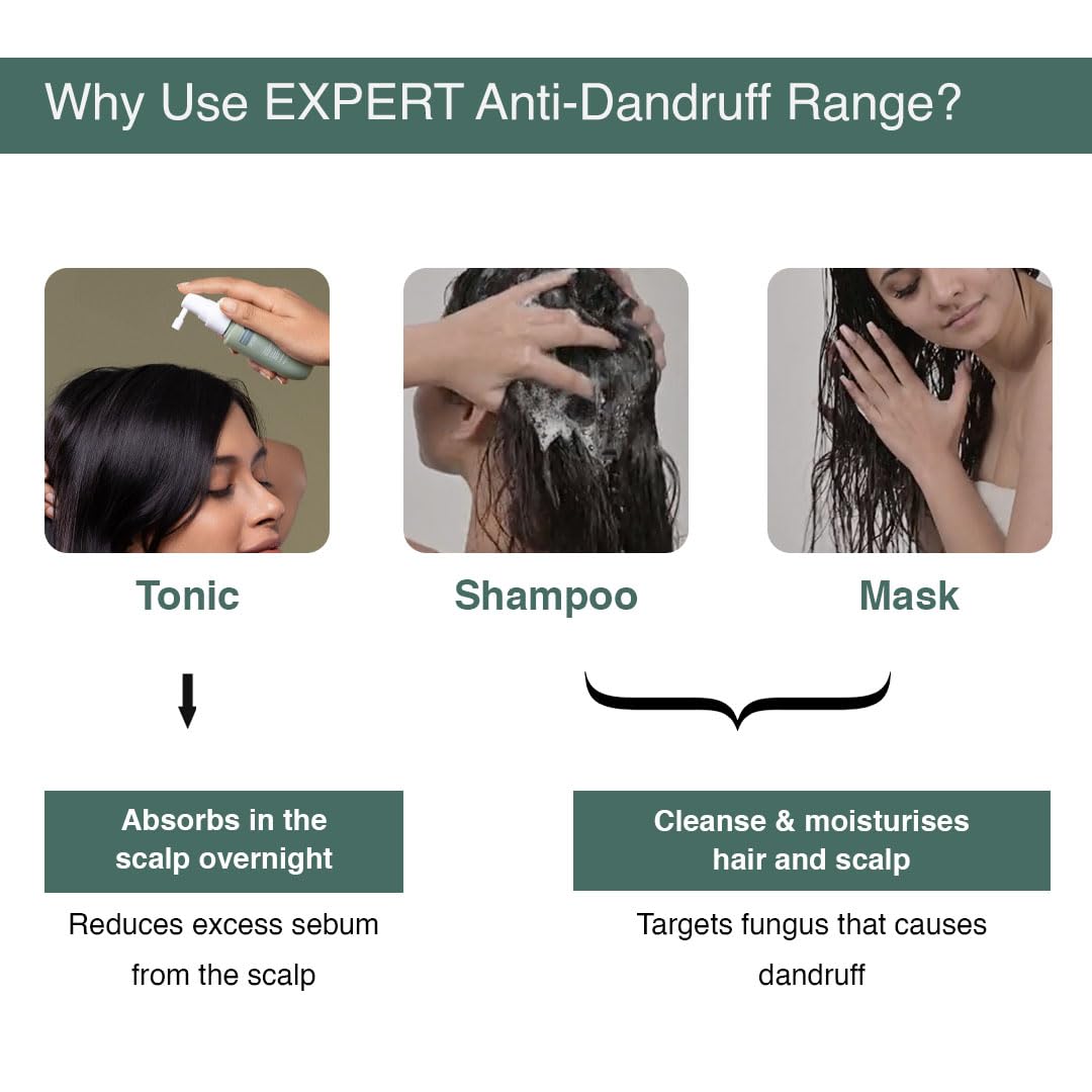 Bare Anatomy Anti Dandruff Shampoo | Reduces Up to 100% Dandruff and Strengthens Hair ,250 ml