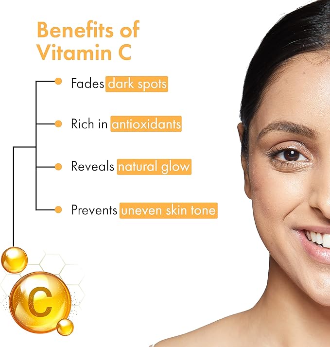 Good Vibes Vitamin C Glow Toner - Goodness of Orange & Kakadu Plum - Parabens & Sulphates Free - 120 ml