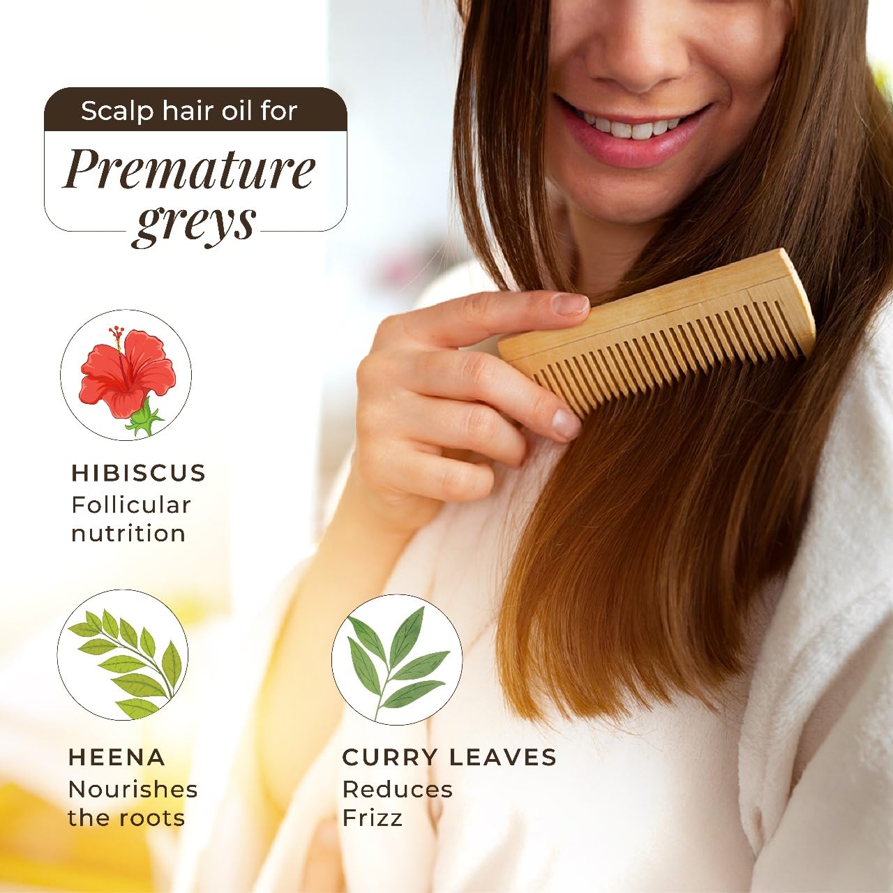 Veda Ayurvedic Cold Pressed Hair Oil, 200 ml