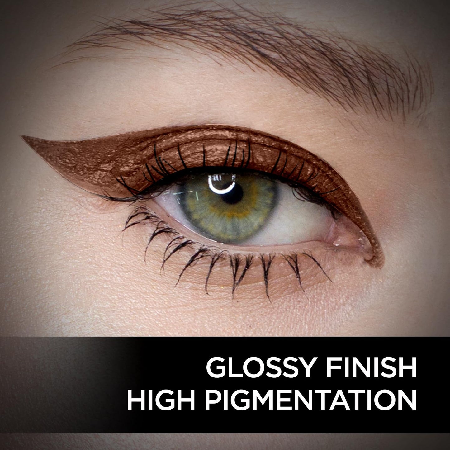 FACESCANADA Magneteyes Color Eyeliner Gel - Powerful Brown,4 Ml|Glossy Finish|24Hr Long-Lasting|Waterproof
