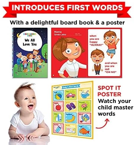 Einstein Box For 1 Year Old Boys/Girls | Toys | Board Books And Pretend Play | Learning And Educational Toys & Games (1 Box Set) (Medium Multicolor)