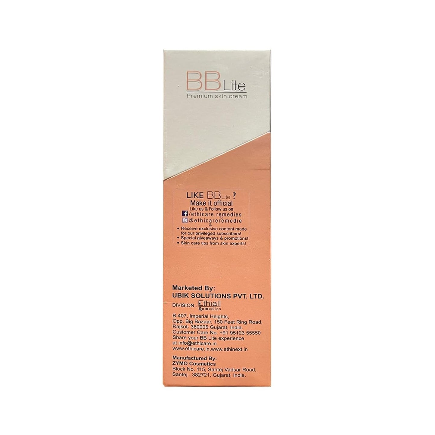 BBlite Premium Skin Cream - All-in-One Benefits | Skin Whitening, Anti-Ageing, SPF25, PA++, Broad Spectrum, UVA, UVB Protection