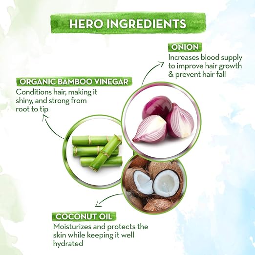 Mamaearth Onion Hair Mask For Hair Fall Control, 200 ml