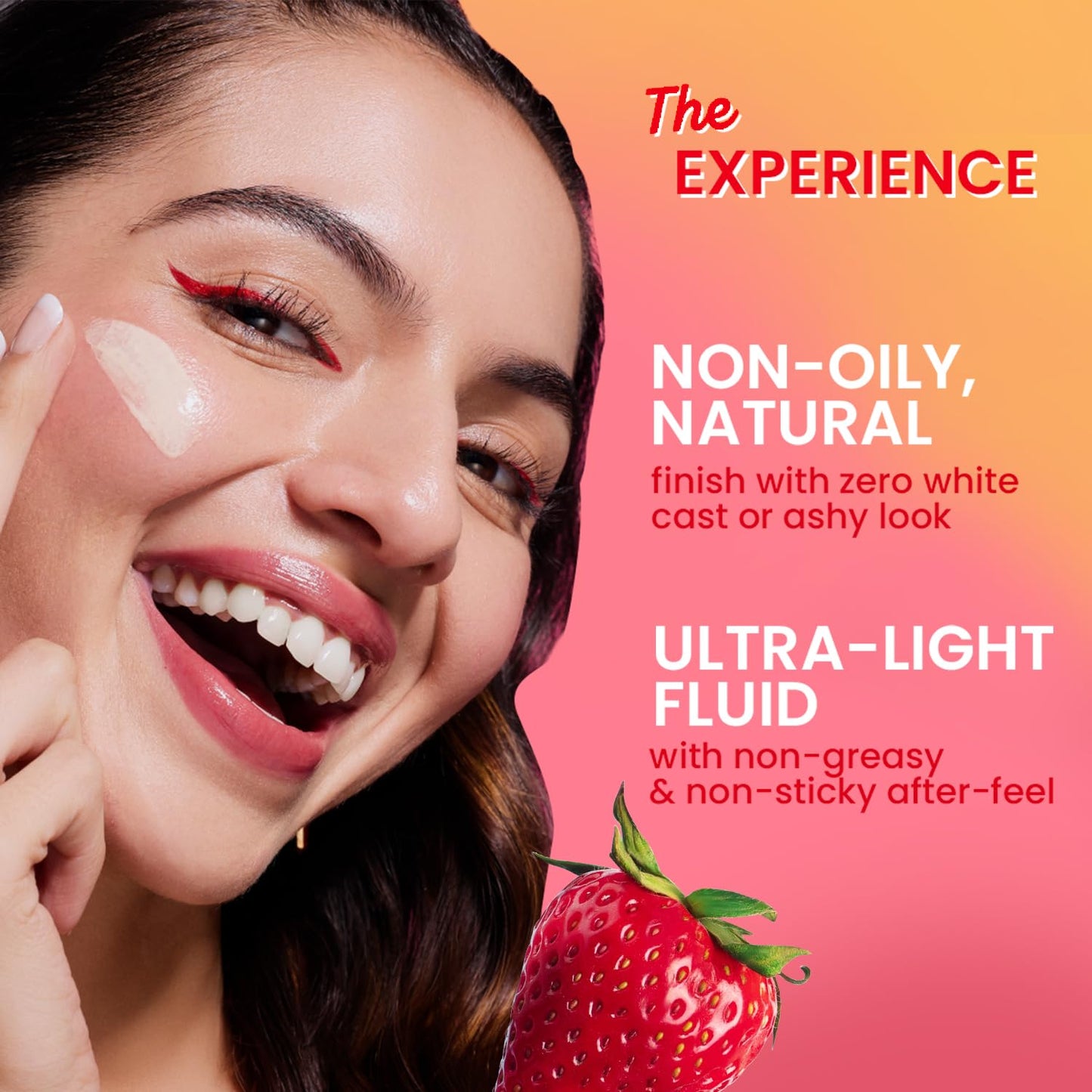 Dot & Key Strawberry Dew Tinted Sunscreen SPF 50+ Pa++++ - 01 Porcelain | Protection Against UA/UB , 50 ml