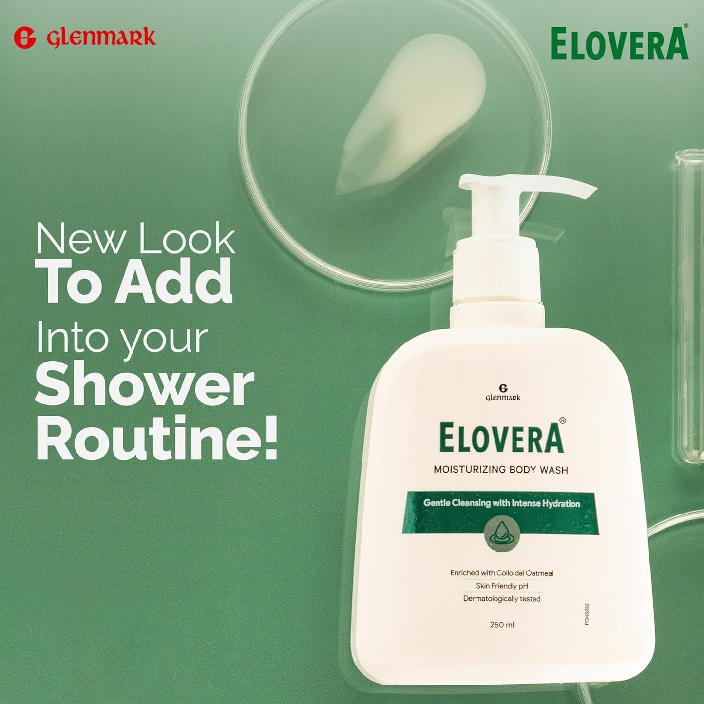 Elovera Moisurizing Body Wash, 250 ml