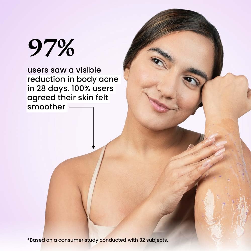 FoxTale 2% Salicylic Acid Exfoliating Body Wash With Zinc Pca, 250 ml