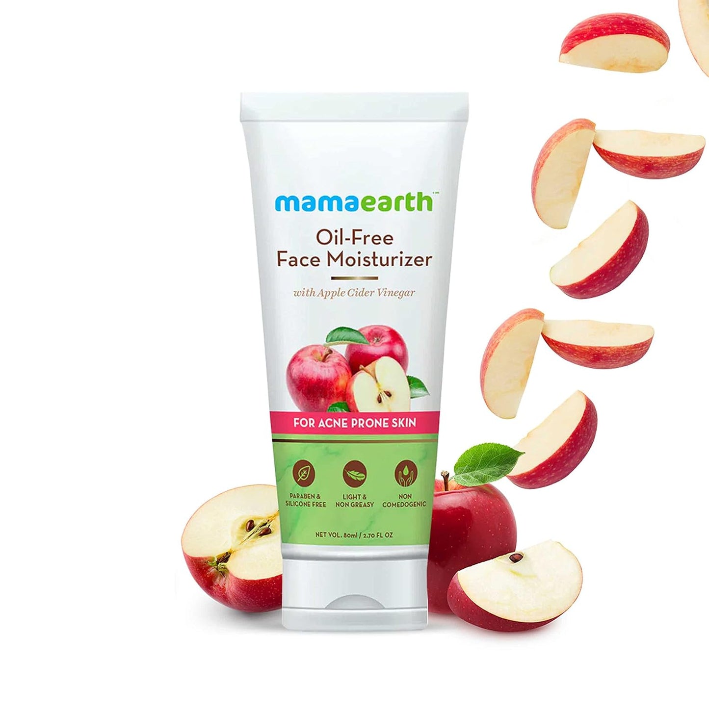 Mamaearth Oil-Free Moisturizer For Face With Apple Cider Vinegar, 80 ml