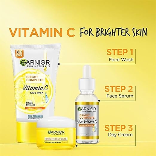 Garnier Bright Complete VITAMIN C Face Serum 50 ml