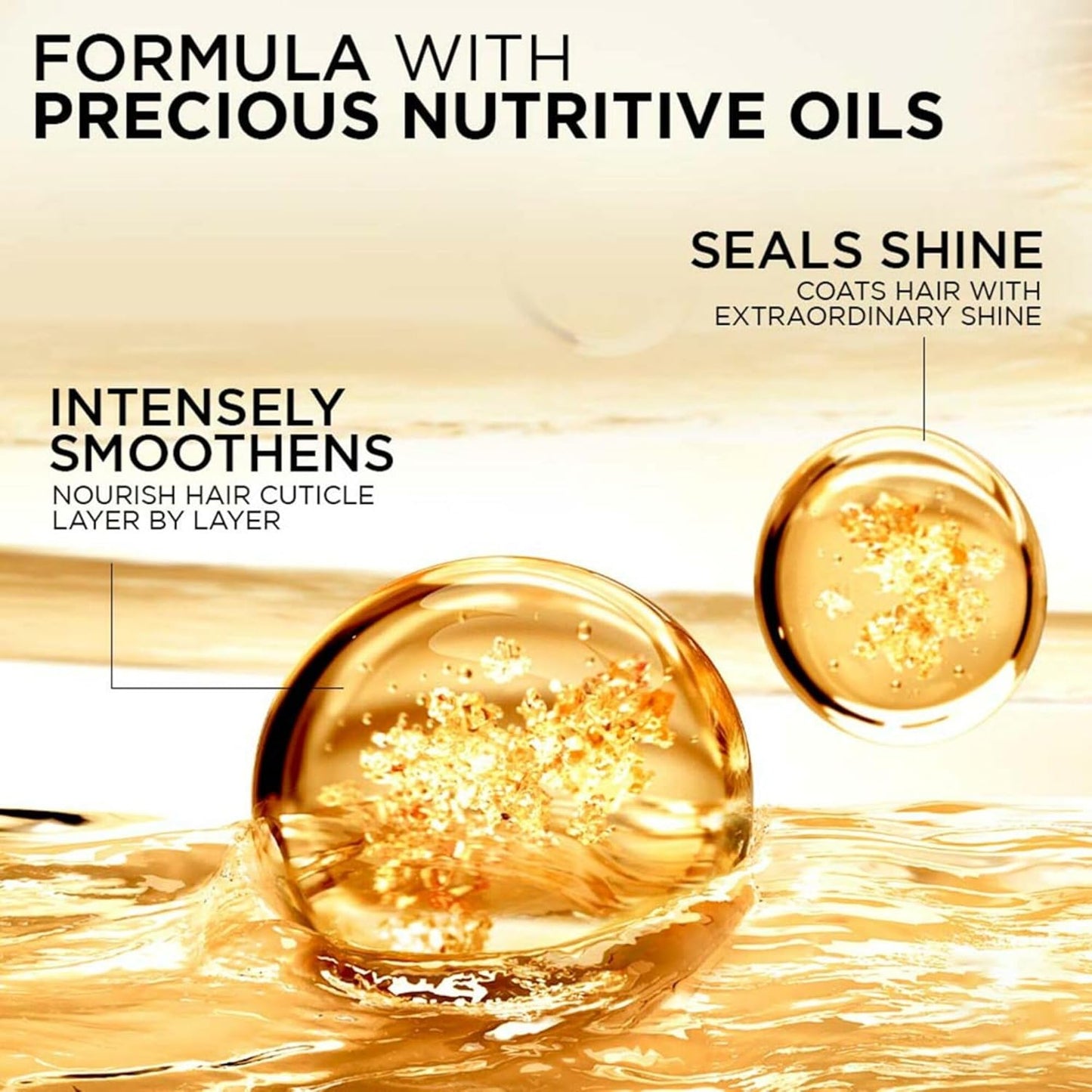 L'Oreal Paris Serum, Protection and Shine, For Dry, Flyaway & Frizzy Hair, With 6 Rare Flower Oils, Extraordinary Oil, 30ml