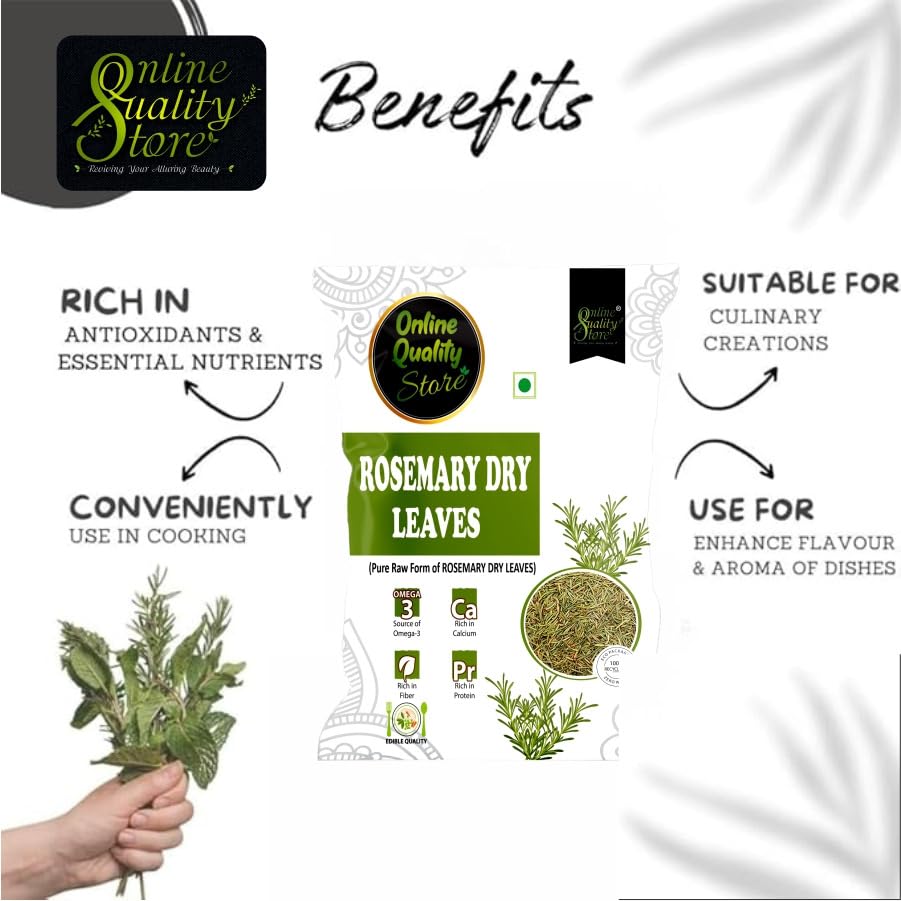 Online Quality Store Rosemary Dry Leaves - 100 gm