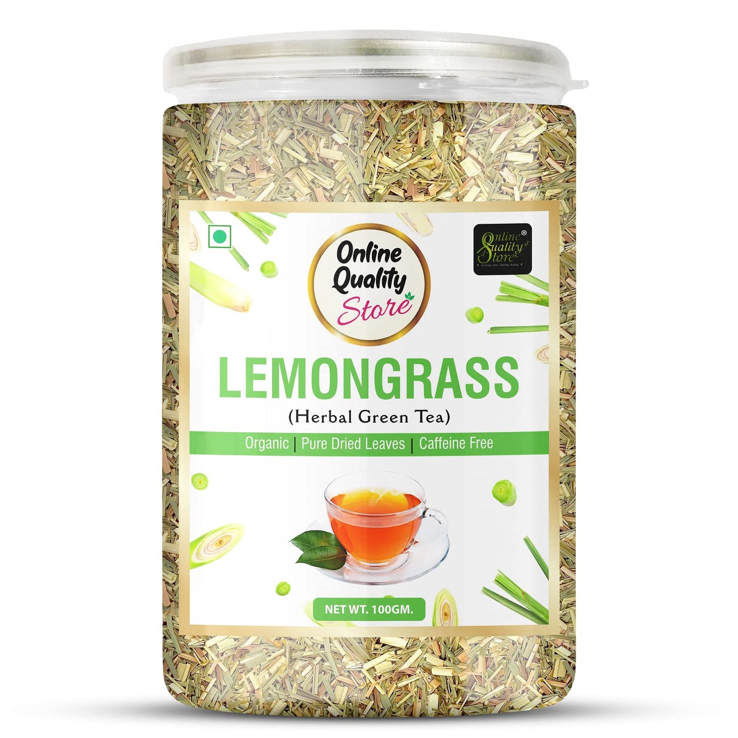 Online Quality Store Organic Hibiscus Flower Tea, Butterfly Pea, Rose, Lemongrass Combo, 400 gm