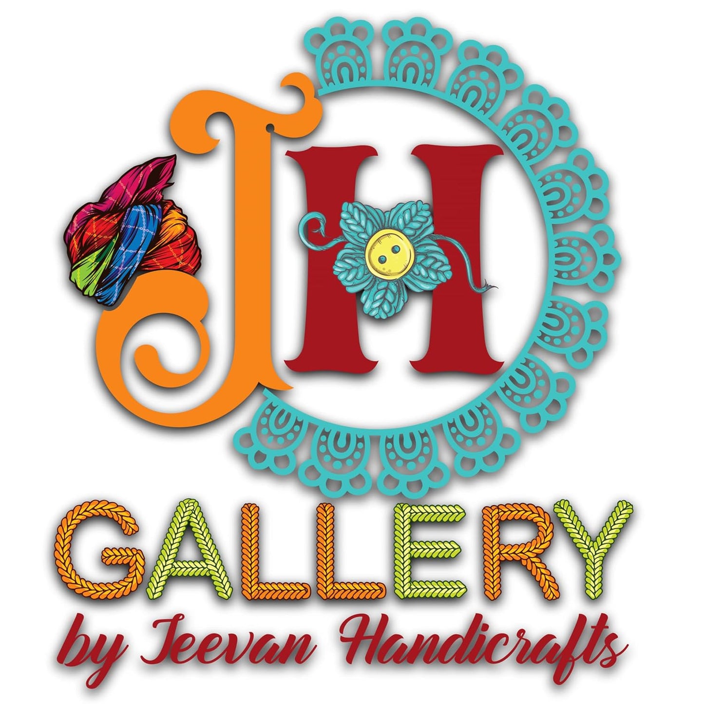 JH Gallery Handcrafted Lotus Tealight Candle Holder, Lotus Reusable Rangoli for Floor, Tealight Candle Holder, Home Decoration Item for Diwali, Lotus Diya for Pooja - Pack of 7
