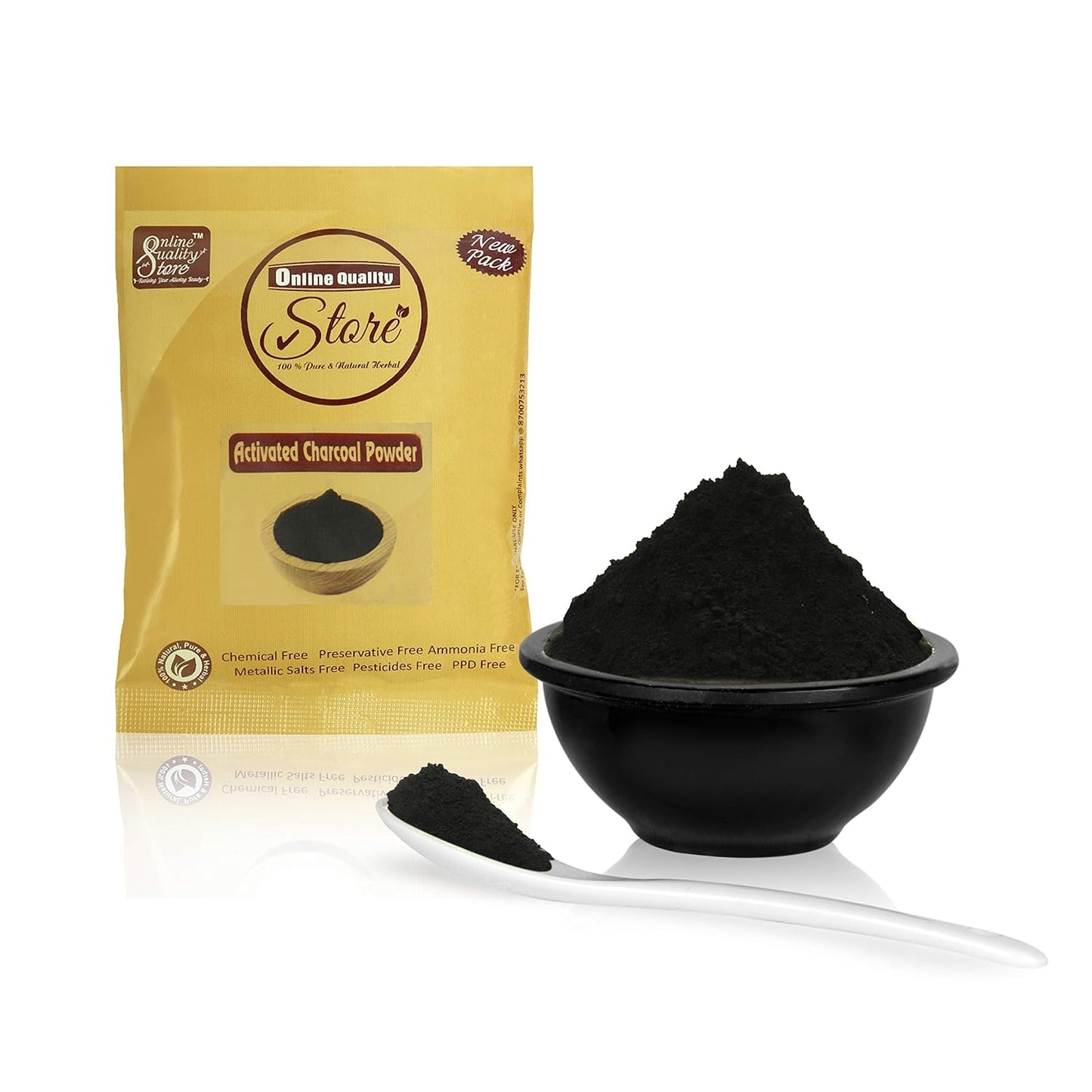 Online Quality Store Combo of 12 Skin Care Products ,(Multani Mitti, Neem, Orange Peel, Rose, Chandan, Charcoal, Mitti Stone, Kaolin Clay, Mint, Haldi,Alovera, Tulsi Powders) |skin care products combo,(Pack of 12 ,50g each ,Total 600 Pack)