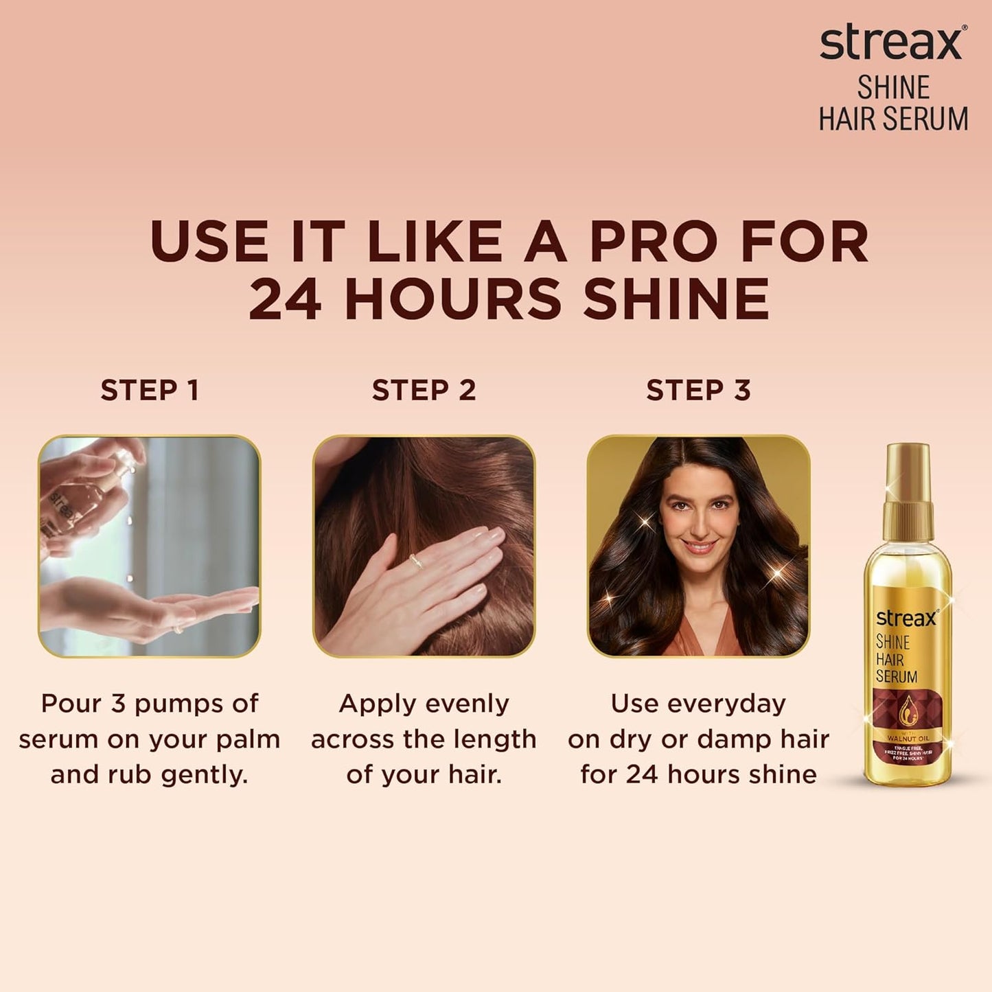 Streax Hair Serum, 200 ml