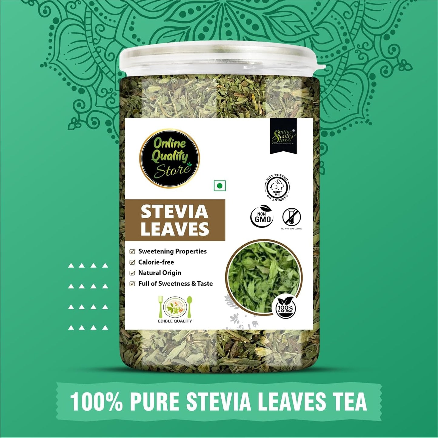 Online Quality Store Stevia Leaves- 100 gm