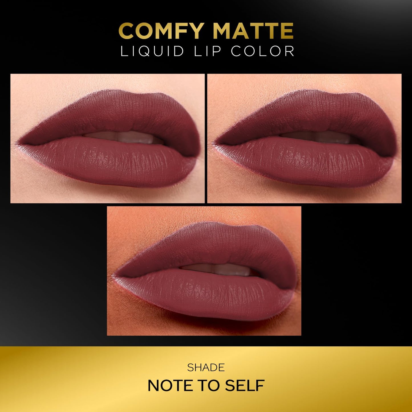 FACES CANADA Comfy Matte Liquid Lipstick - Note To Self 07, 3 ml | Comfortable 10HR Longstay | Intense Matte Color | Almond Oil & Vitamin E Infused