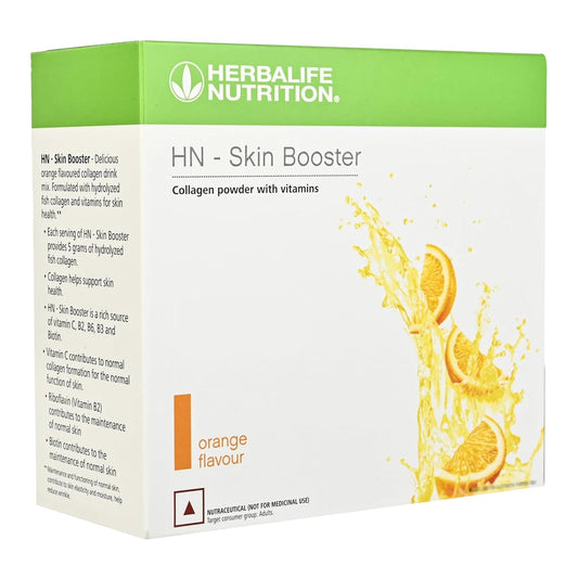 Herbalife HN - Skin Booster Powder, Orange Flavour - Pack Of 30