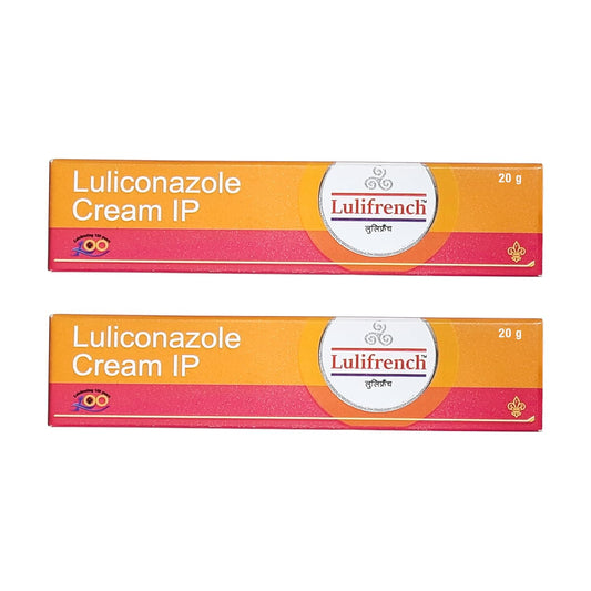 Lulifrench - Luliconazole Cream 20 gm (Pack of 2)