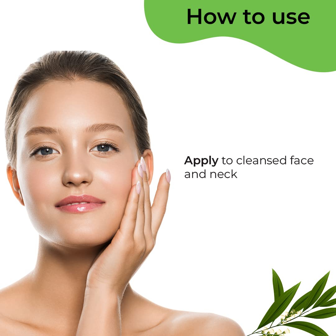 Pilgrim Australian Tea Tree oil free moisturizer for face for oily & acne prone skin with Hyaluronic acid & CICA | 80 gm