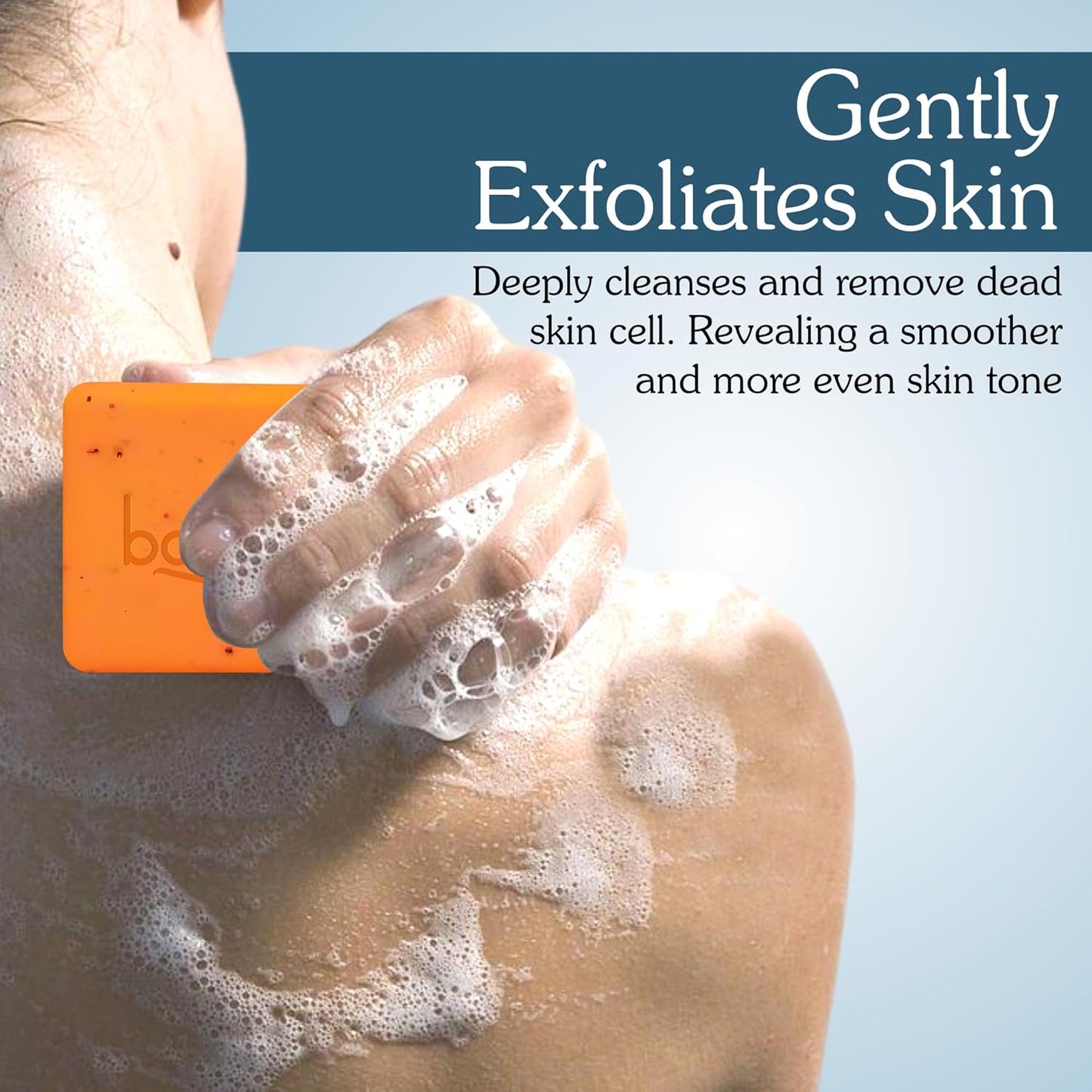BAKE 2% Kojic Acid Scrub Treatment Soap (200 Gms) with Alpha Arbutin, Lactic Acid & Niacinamide | For Pigmentation, Dark Spots, Tan Removal, Brightens Underarms | Soap for Women & Men | 100g x 2