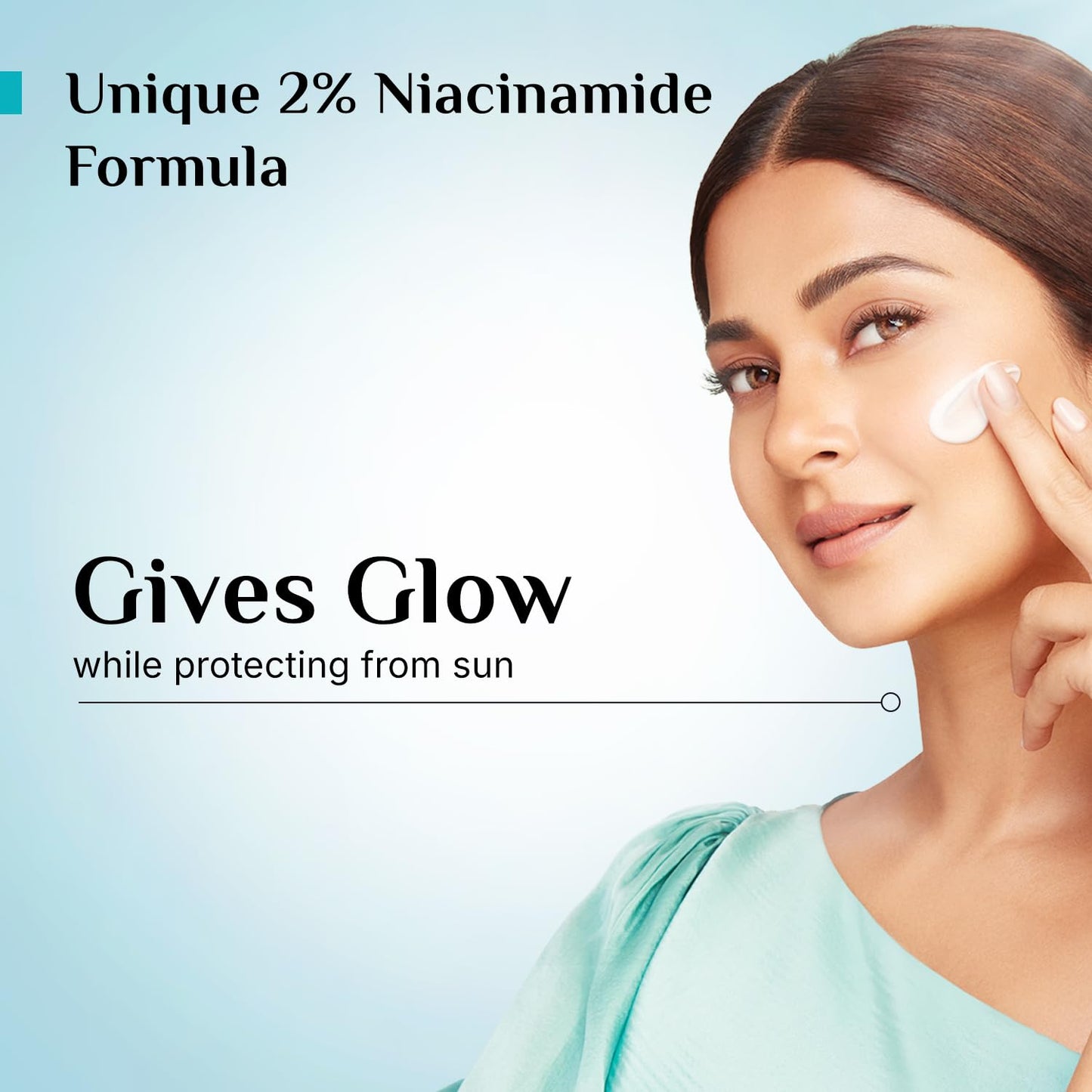 Pilgrim 2% Niacinamide Glow Sunscreen SPF 50 +++ , 50 gm
