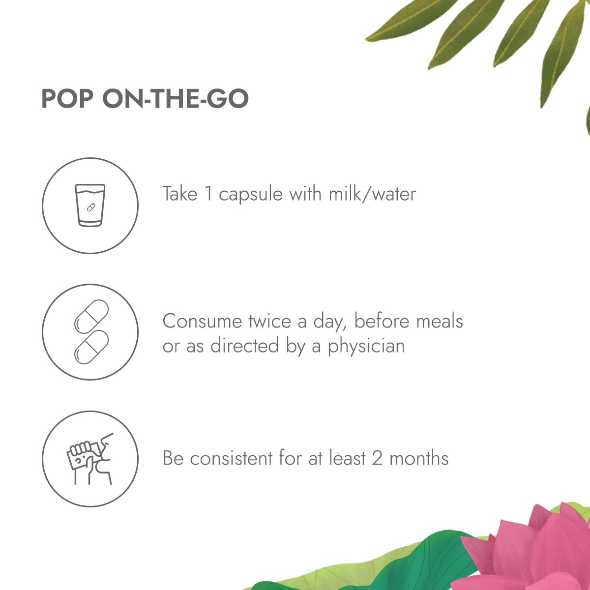 Kapiva Shilajit/Shilajeet Gold 60 Capsules | Contains 24 Carat Gold