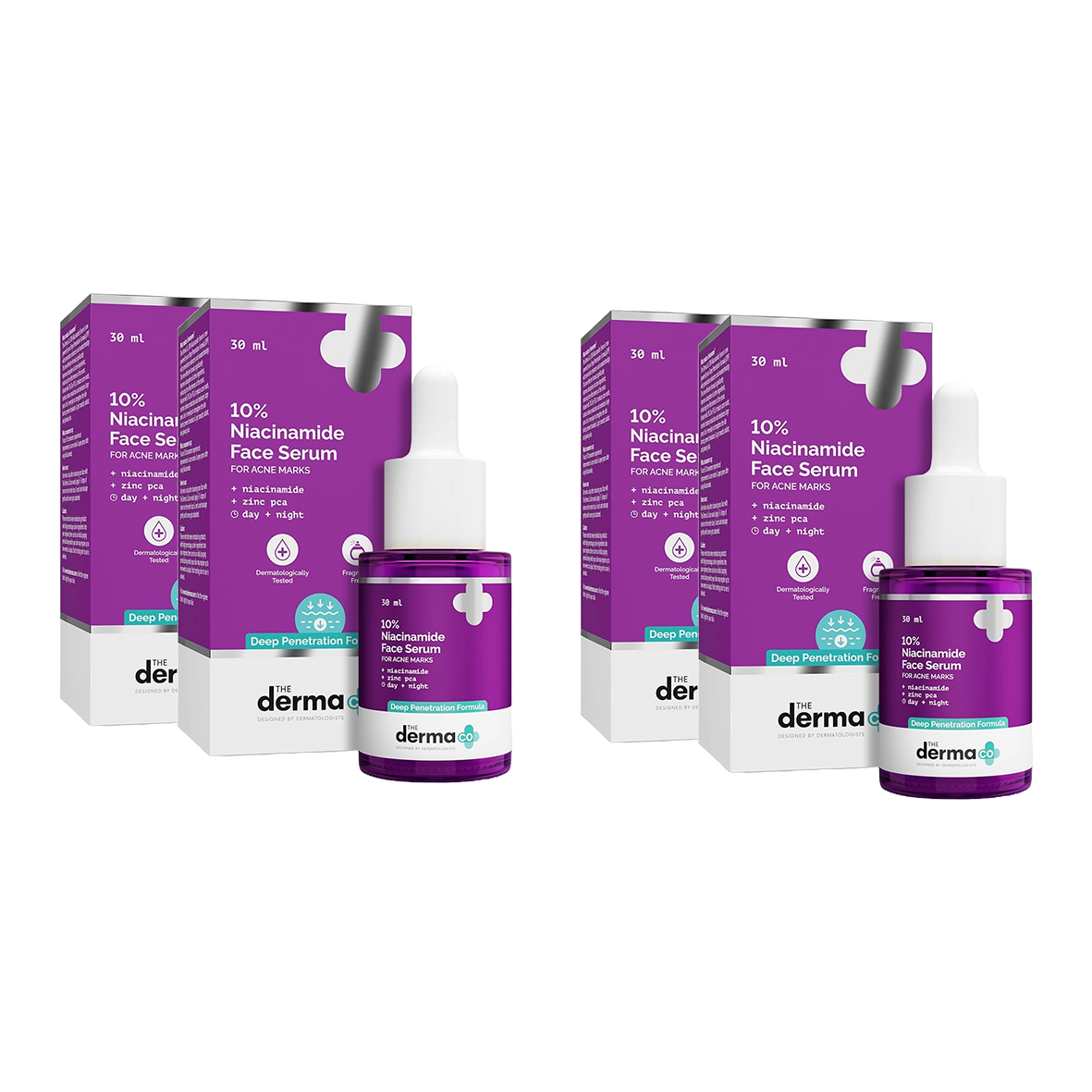 The Derma Co 10% Niacinamide Face Serum For Acne Marks And Acne Prone Skin, 30 ml