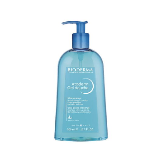 Bioderma Atoderm Gel Douche Ultra Gentle ,Shower Gel with Niacinamide ,500 ml