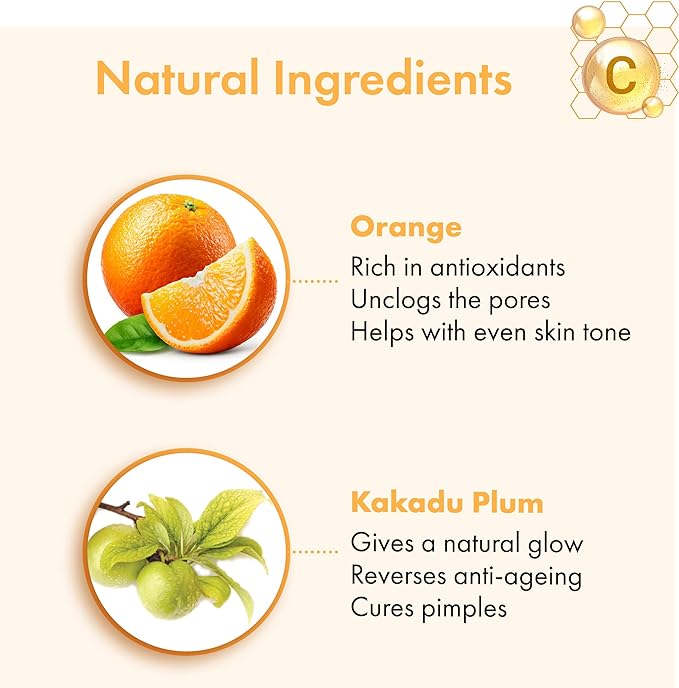 Good Vibes Vitamin C Glow Toner - Goodness of Orange & Kakadu Plum - Parabens & Sulphates Free - 120 ml