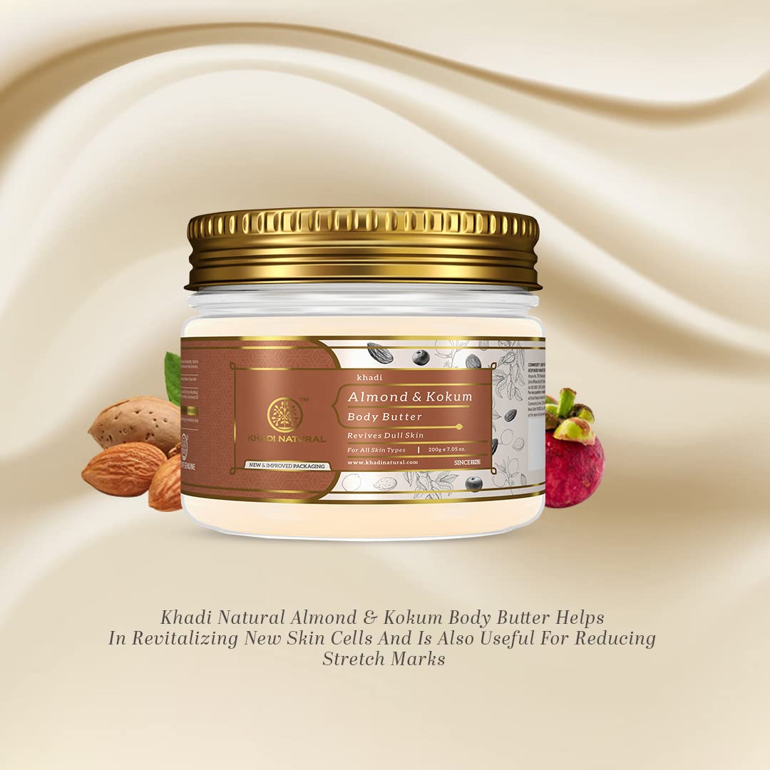 Khadi Natural Khadi Natural Almond & Kokum Body Butter, 200 gm