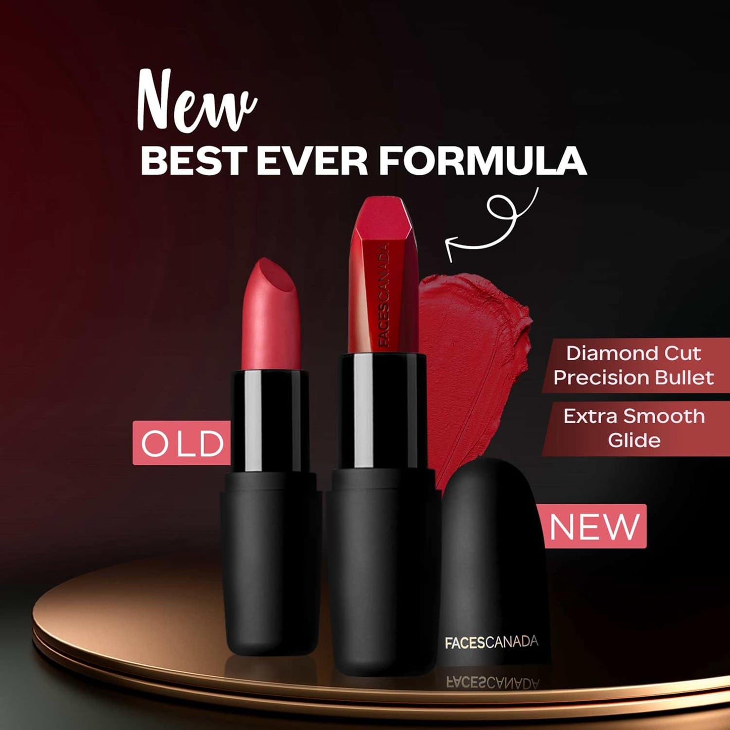 Faces Canada Weightless Matte Lipstick, Blazing Blush , 4gm