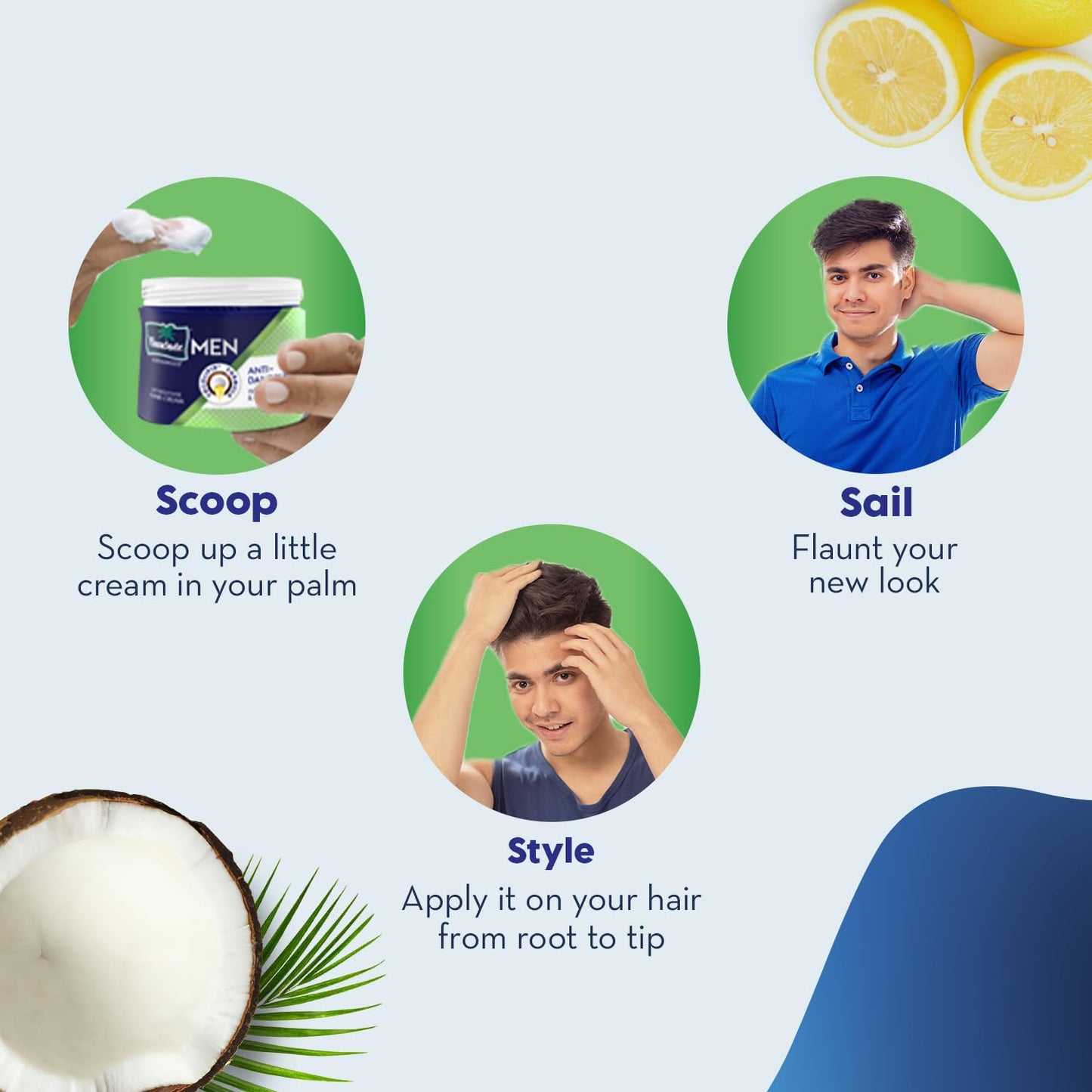 Parachute Advansed Hair Cream For Men, 100 ml