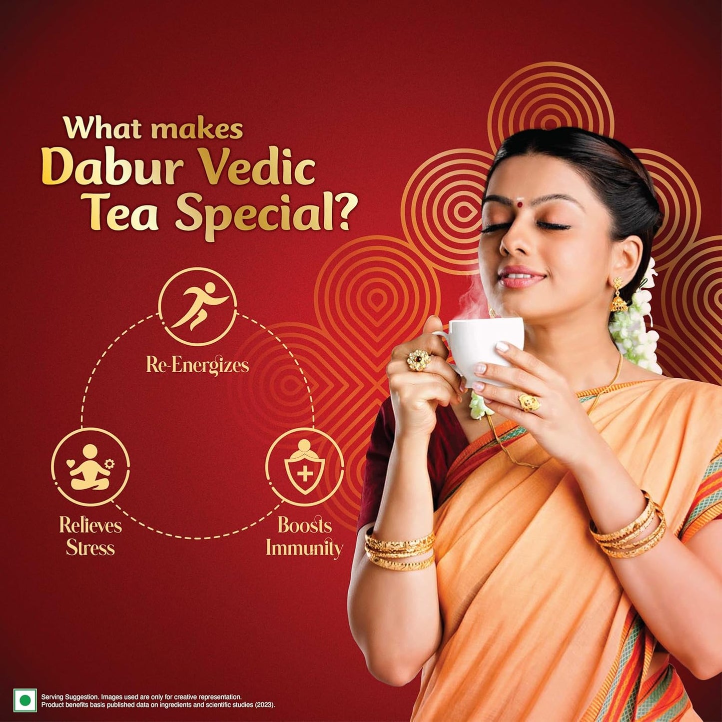 Dabur Vedic Tea, Premium Dust Tea, 250 gm
