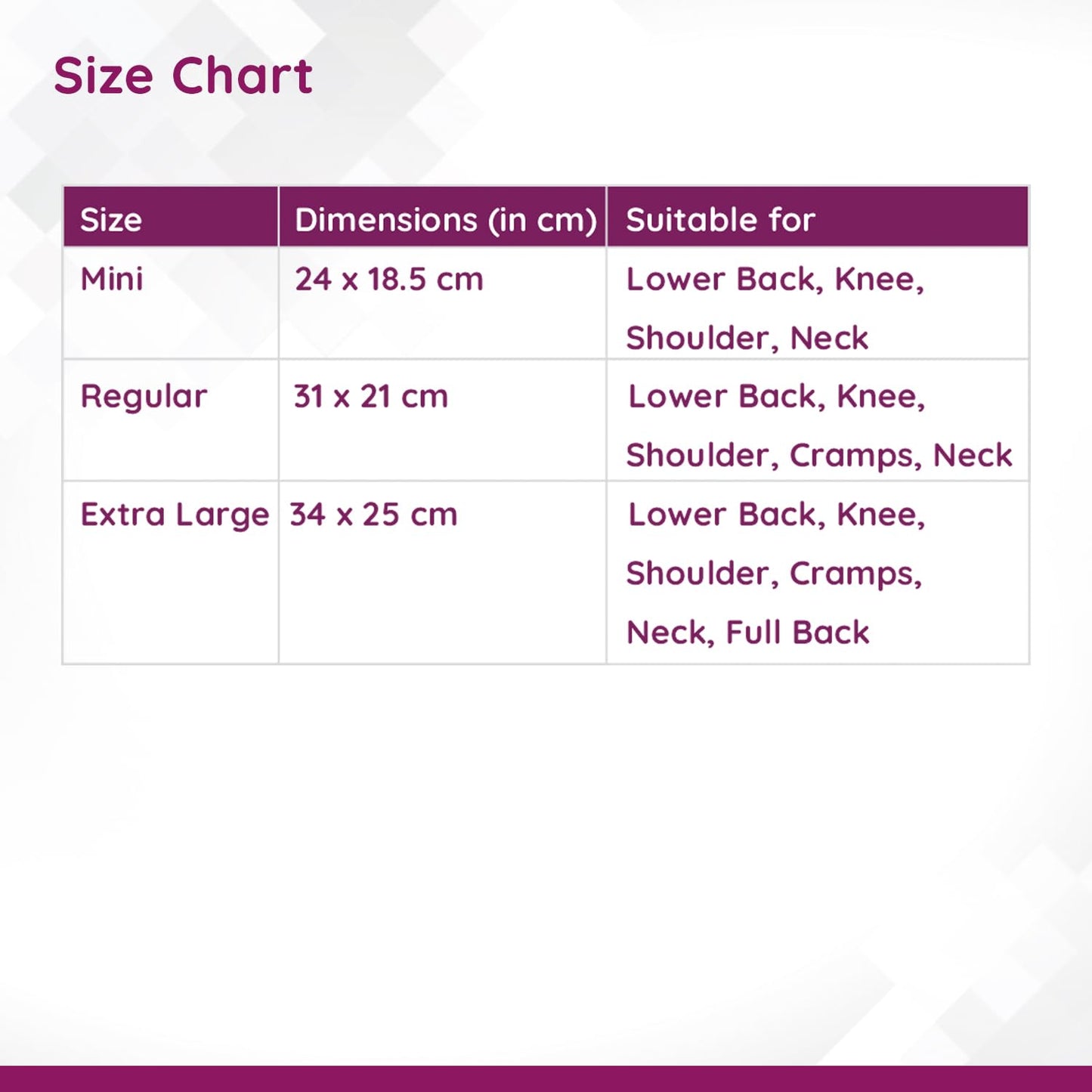 Flamingo Orthopaedic Electric Heating Pad with Extra Cover | Heat Belt with Temperature Controller , Regular