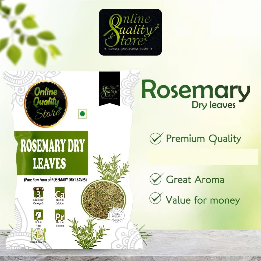Online Quality Store Rosemary Dry Leaves - 100 gm