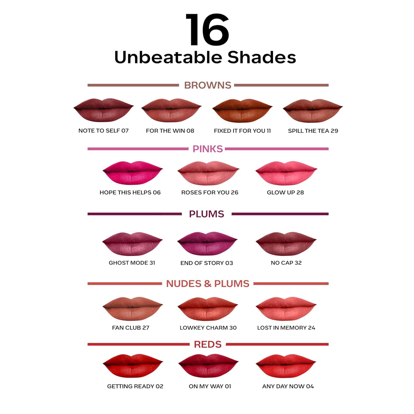 FACES CANADA Comfy Matte Liquid Lipstick - Any Day Now 04, 3 ml