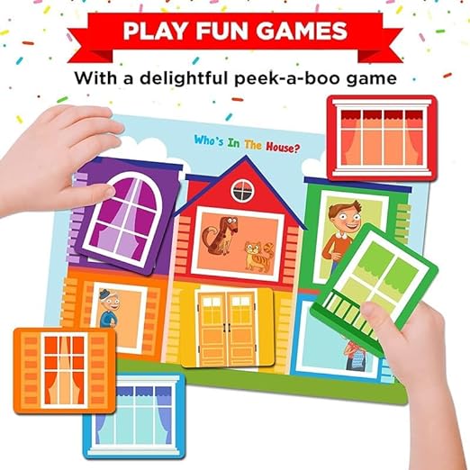 Einstein Box For 1 Year Old Boys/Girls | Toys | Board Books And Pretend Play | Learning And Educational Toys & Games (1 Box Set) (Medium Multicolor)