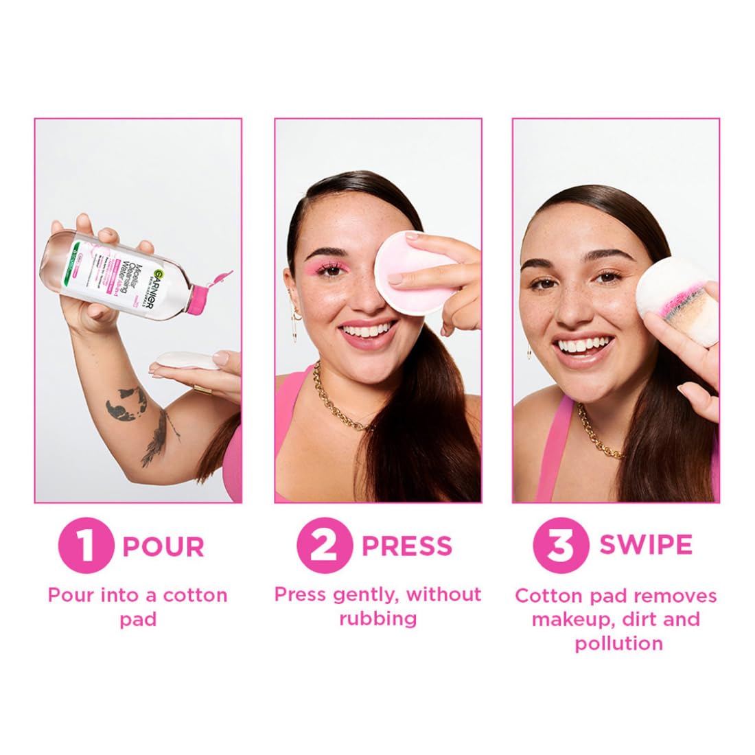 Garnier Skin Naturals, Cleansing Water, Hydrating & Soothing, 125 ml