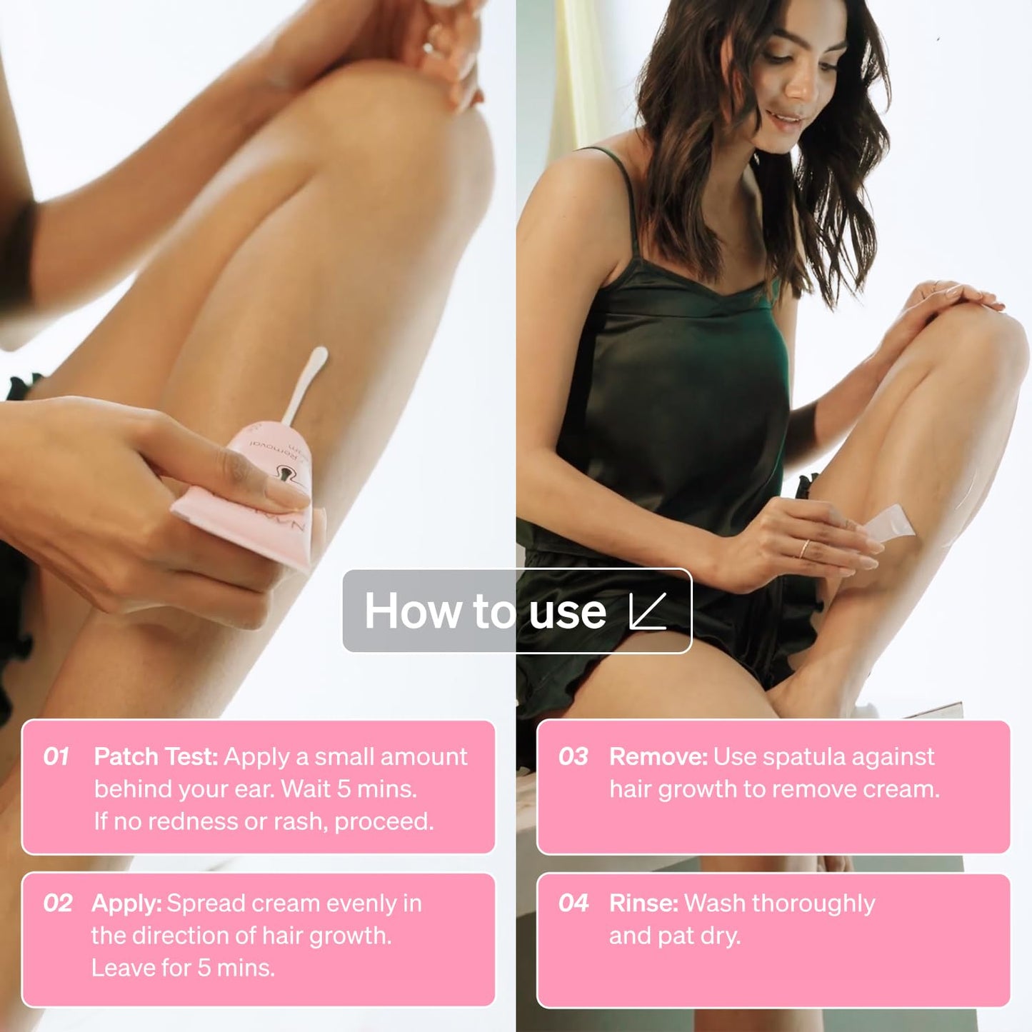 Namyaa Hair Removal Cream for Intimate Skin, 60 gram, Pack of 2