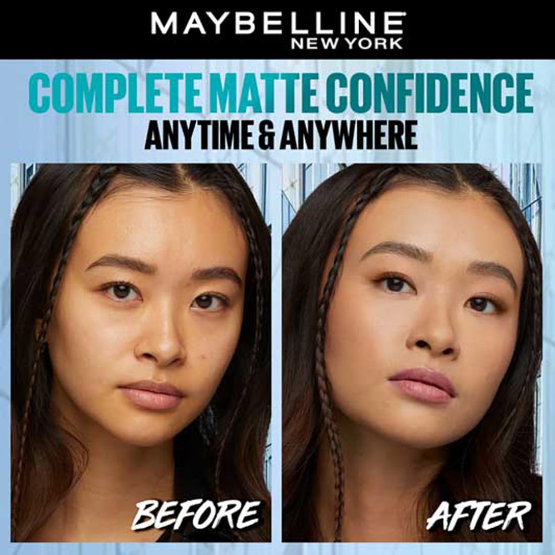 Maybelline New York Fit Me Shade 220 Natural Beige, Matte Compact Powder For Oily Skin, 8 gm