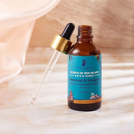 Pilgrim Redensyl 3% + Anagain 4% Advanced Hair Growth Serum, 50 ml