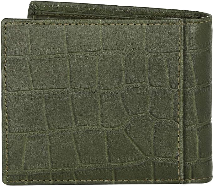 WILDHORN Genuine Leather Hand-Crafted Wallet For Men, Bifold Leather Wallet