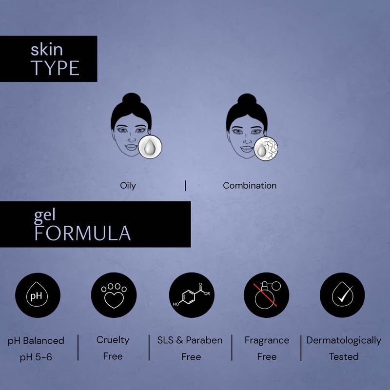 Deconstruct Oil-Free Moisturizer For Oily Skin | 3% NMF Complex + 0.2% Panthenol , 50 gm