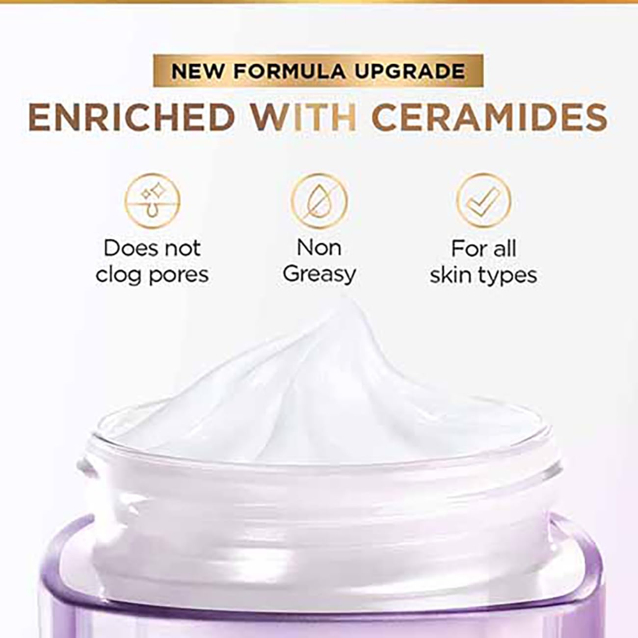 L’Oréal Paris Day Cream for Women, Hydrates and Replumps, For Radiant Skin, Revitalift Hyaluronic Acid, 15ml